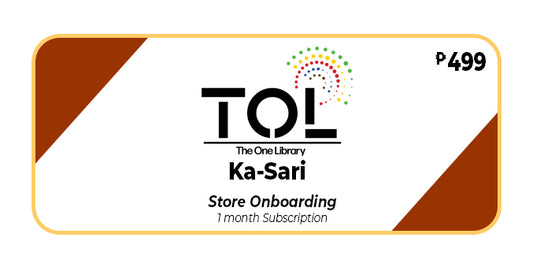 TOL Ka-Sari : Store Onboarding